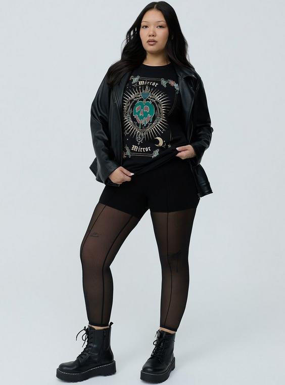 Crop Mesh Legging