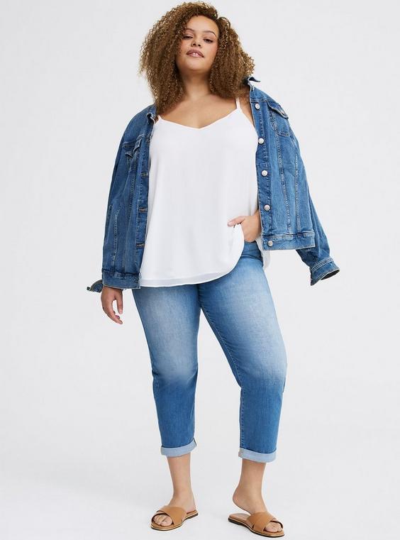 Crop Perfect High-Rise Boyfriend Jean