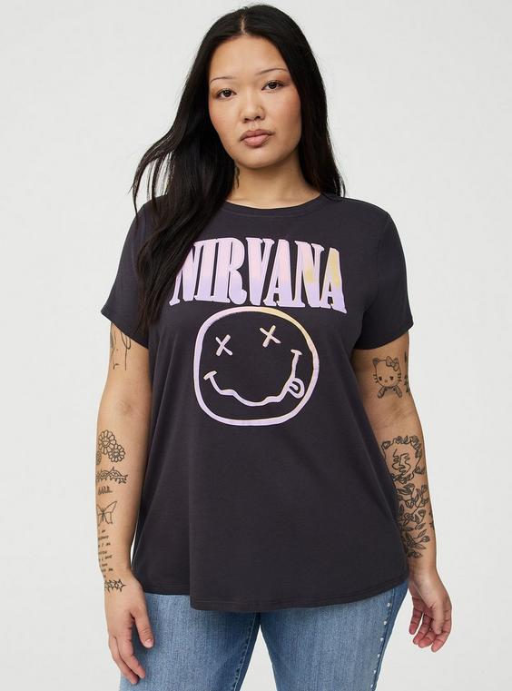 Nirvana Classic Cotton Crew Tee