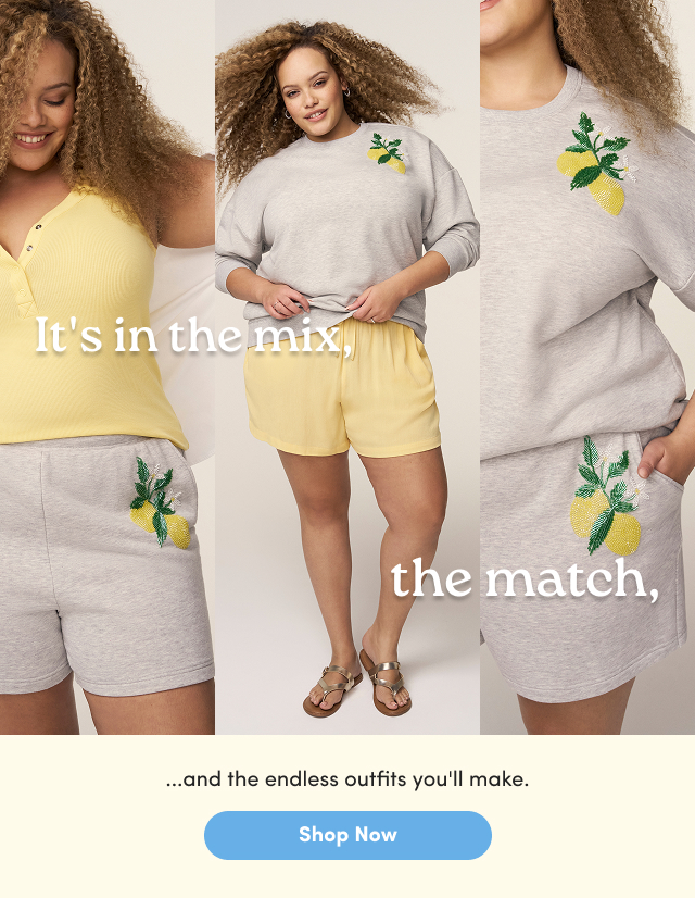 It's in the mix, the match, ...and the endless outfits you'll make. | Shop Now >