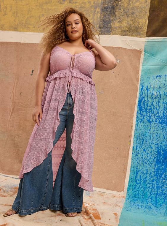 Festi V-Neck Hi-Low Tunic
