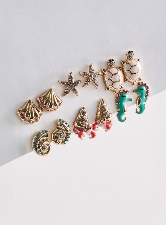 Beach Life Stud Set