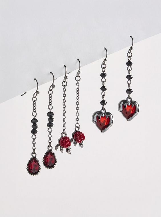 Nightfall Linear Earring Set