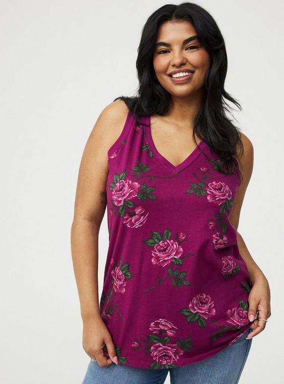 Printed Girlfriend Tank