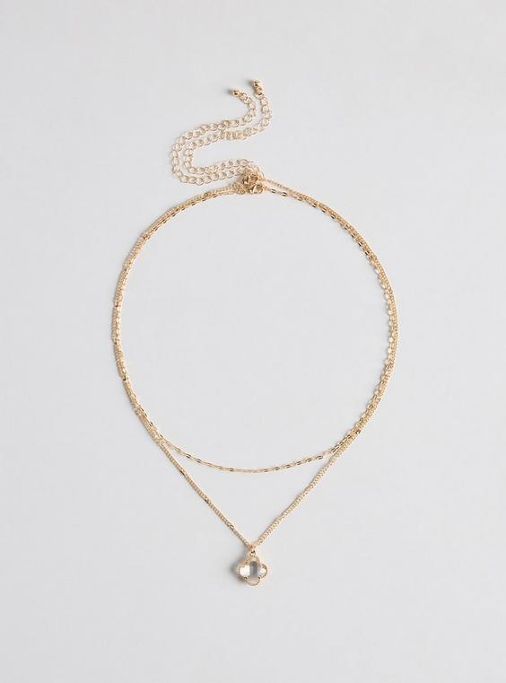Clover Layered Necklace