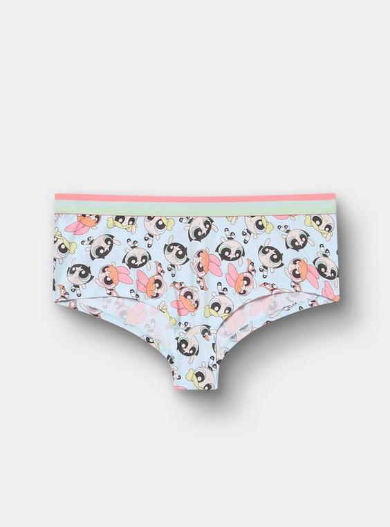 Powerpuff Girls Mid-Rise Cotton Boyshort Panty