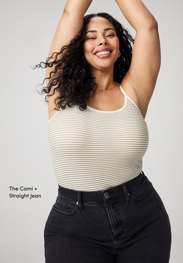 The Cami + Straight Jean