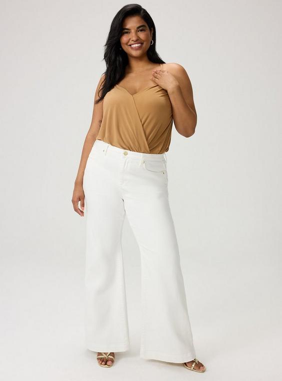 Studio Knit Crossover Bodysuit