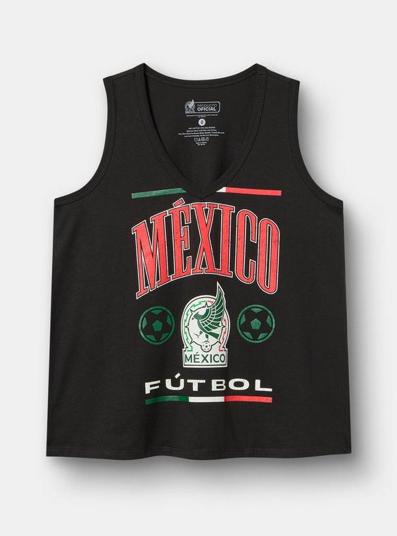 Team Mexico Classic Cotton V-Neck Tank