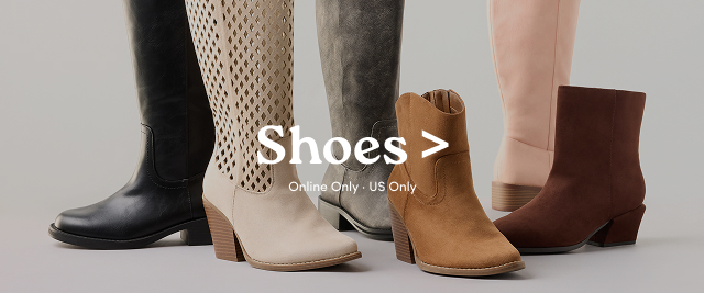 Shoes > | Online Only · US Only