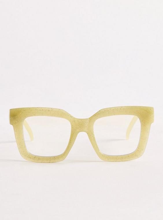 Square Blue Light Lens Sunglasses