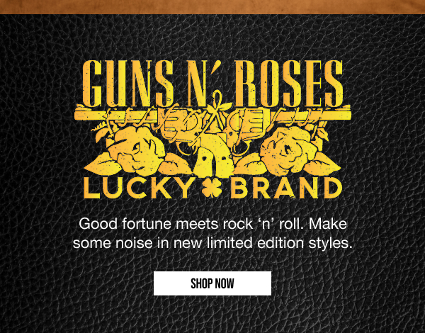 Guns N' Roses Shop Now Guns N' Roses Shop Now