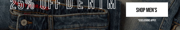 25% off denim Shop Men's