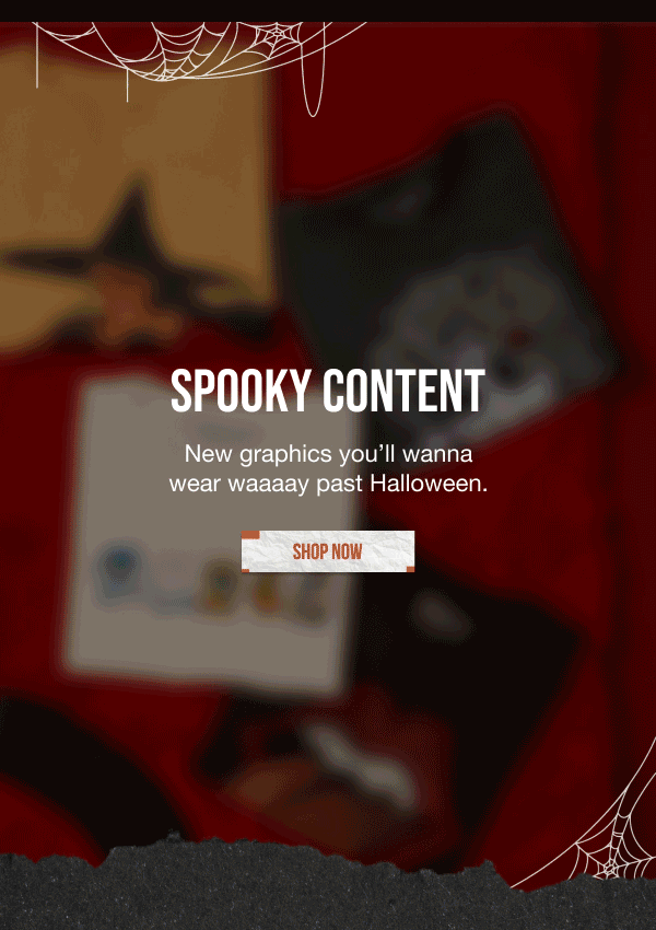Spooky Content Shop Now