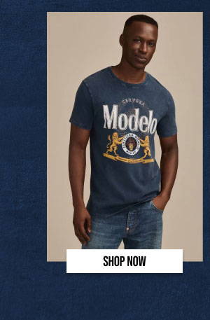 Modelo Logo Tee Shop Now Modelo Logo Tee Shop Now