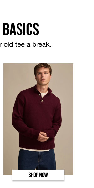 Mock Neck Henley Sweater Shop Now Mock Neck Henley Sweater Shop Now