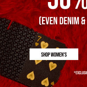 Up to 50% off Shop Women's Up to 50% off Shop Women's