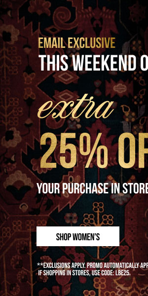 Extra 25% off Shop Women's Extra 25% off Shop Women's