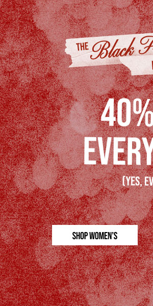 40% off everything Shop Women's