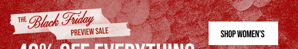 40% off everything Shop Women's