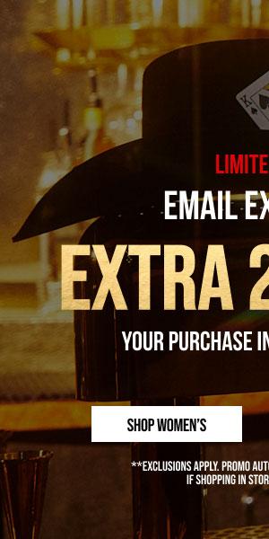 Extra 25% off Shop Women's