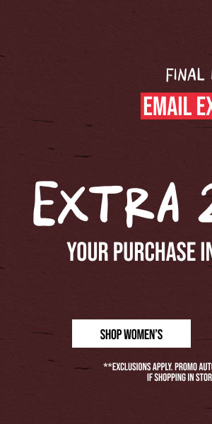 Extra 25% off Shop Women's