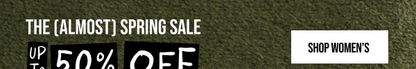 Up to 50% off Shop Women's