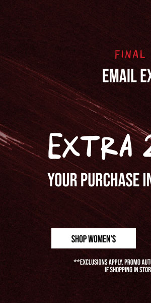 Extra 25% off Shop Women's