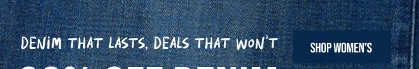 30% off Denim Shop Women's