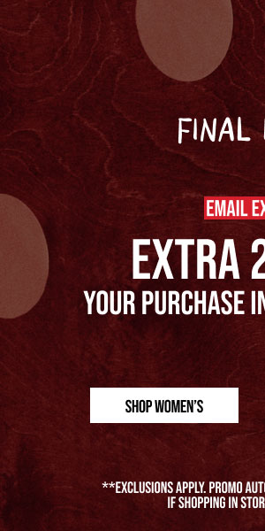 Extra 25% off Shop Women's Extra 25% off Shop Women's