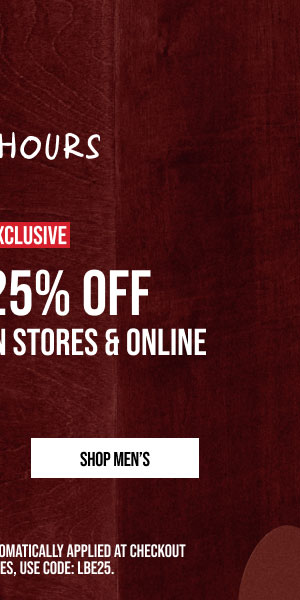 Extra 25% off Shop Men's Extra 25% off Shop Men's