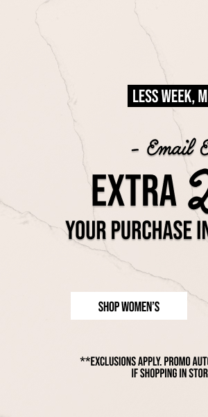 Extra 25% off Shop Women's
