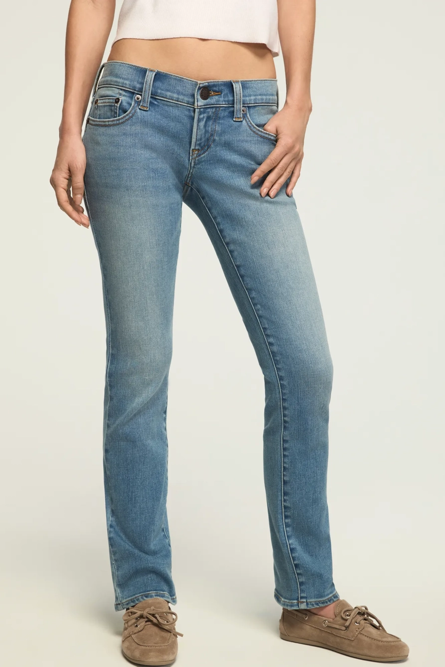 Image of Lucky Brand Ultra Low Rise Skinny - Women's Pants Denim Skinny Jeans in Omg Wash
