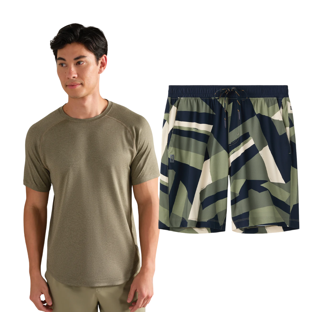 7 inch Pursuit Short and Atmosphere Tee