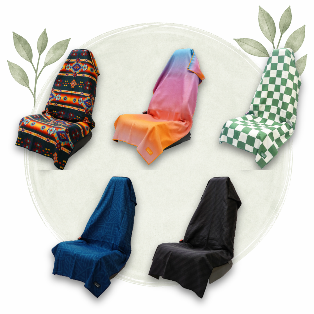 Sprint Car Seat Cover Towel