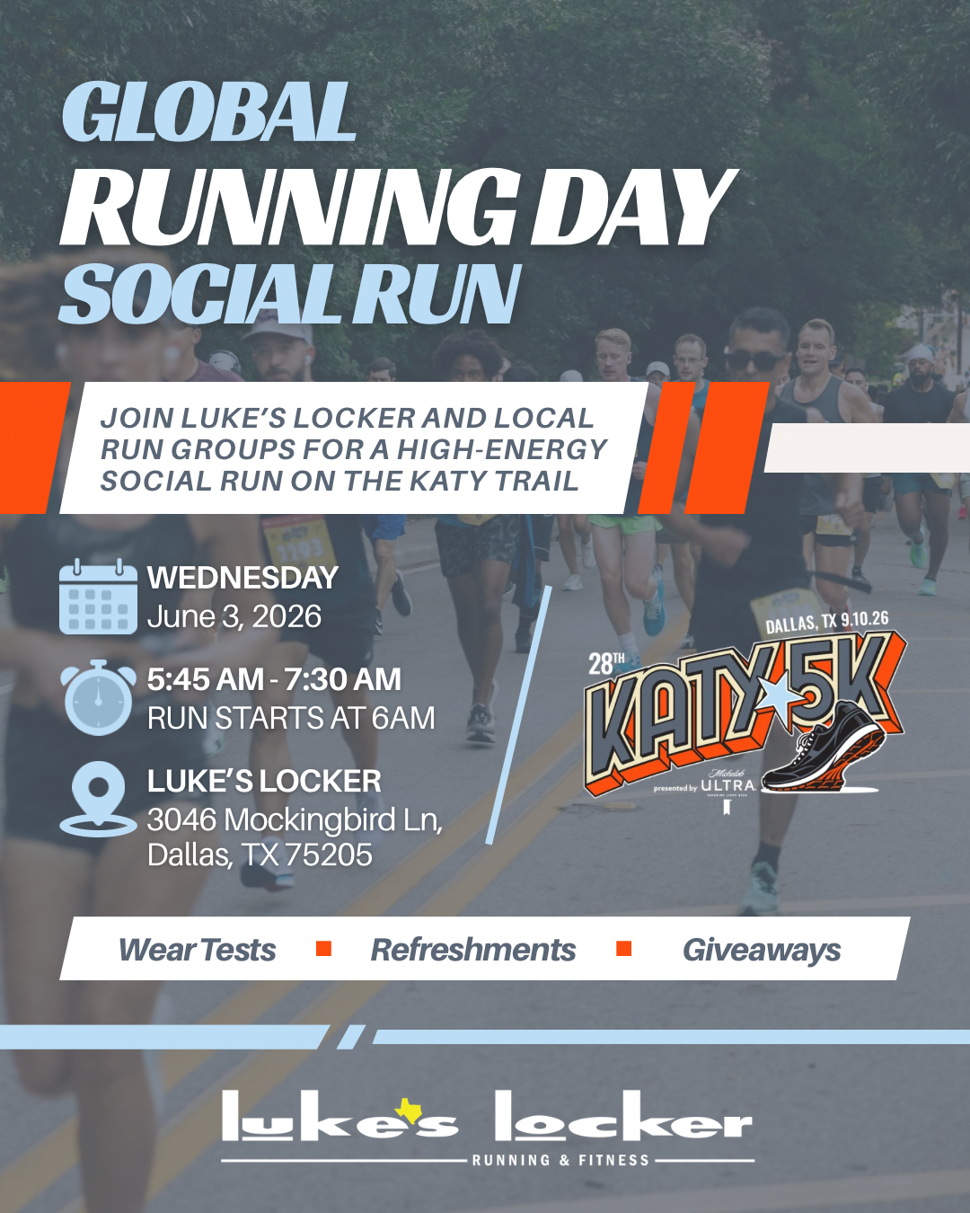 Global Running Day 2026 Social Run — June 3