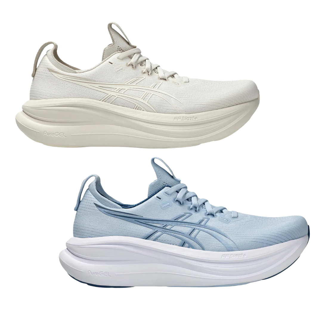 ASICS GEL-NIMBUS 28 — Women's Solid Air / Calm Indigo