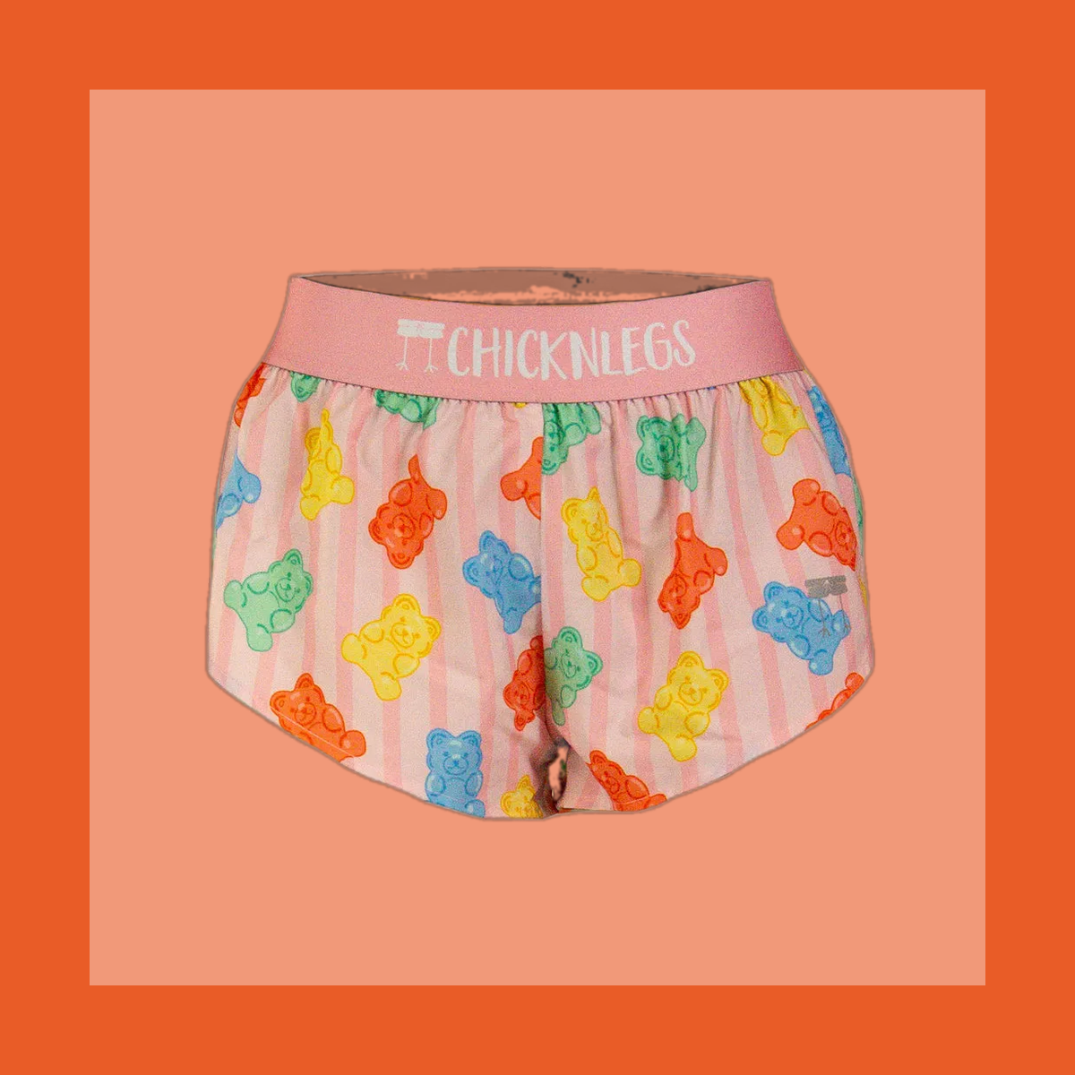 Women's Gummy Bears 1.5" Split Shorts