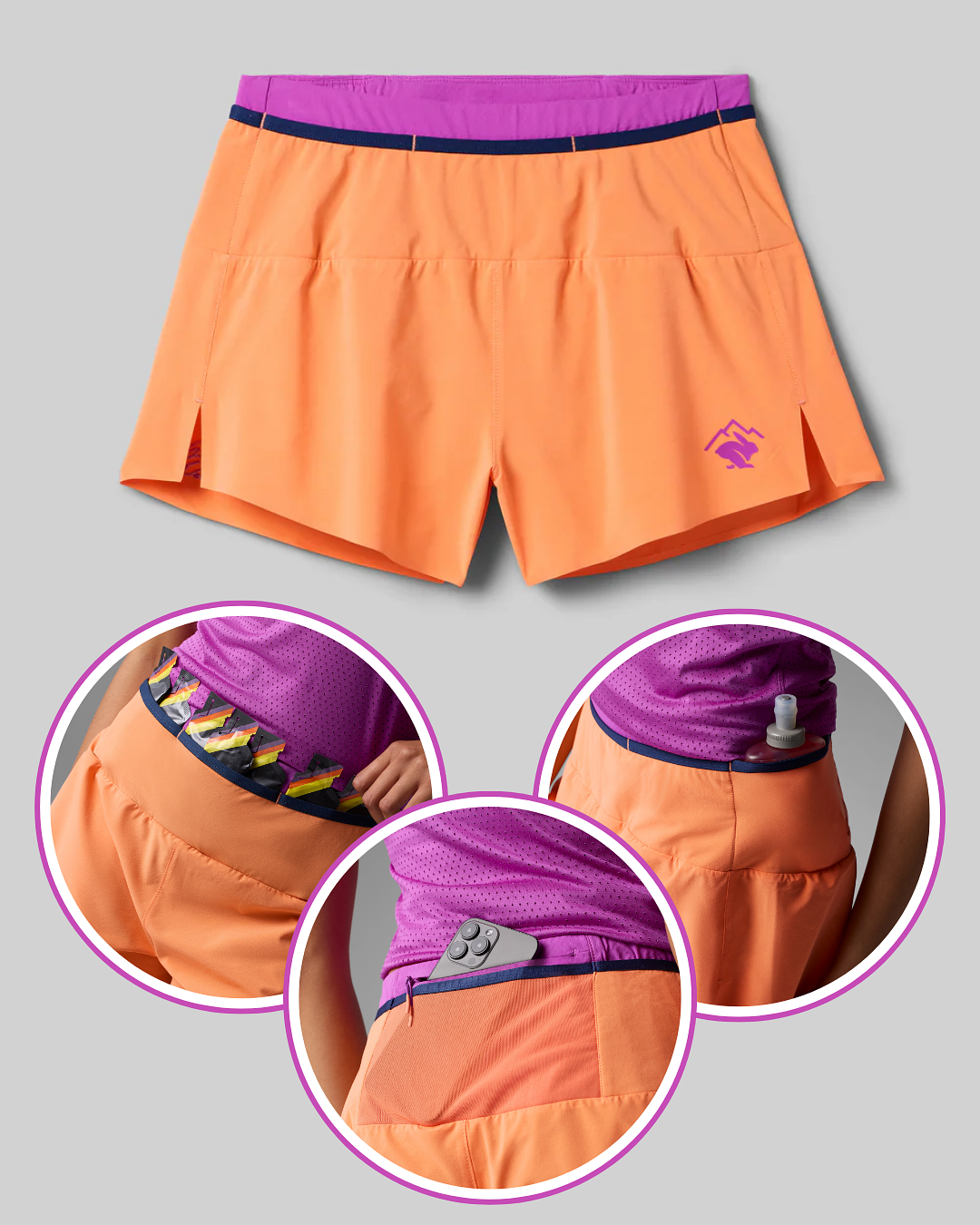 Women's Stashems 3 inch trail short