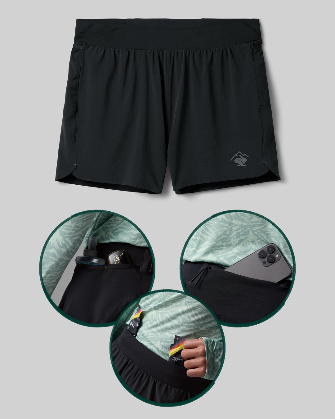 Men's FKT 5 inch trail short