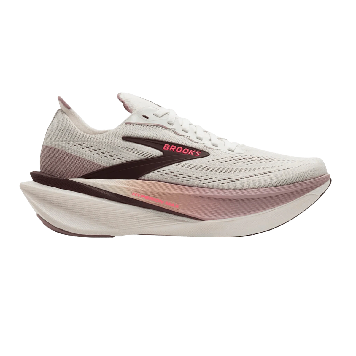 Brooks Women's Hyperion Max 4 - Coconut/Raisin/Pink