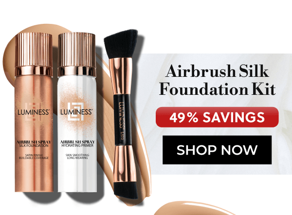 Airbrush Silk Foundation Kit | 49% SAVINGS | SHOP NOW