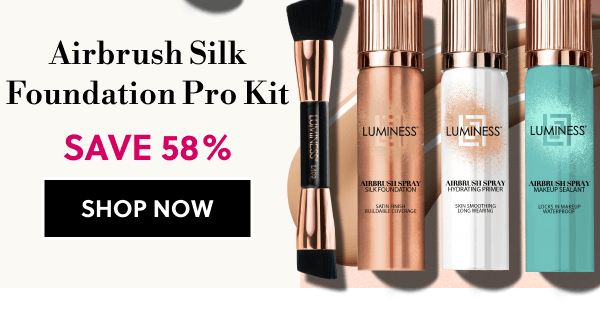 Airbrush Silk Foundation Pro Kit | SAVE 58% | SHOP NOW