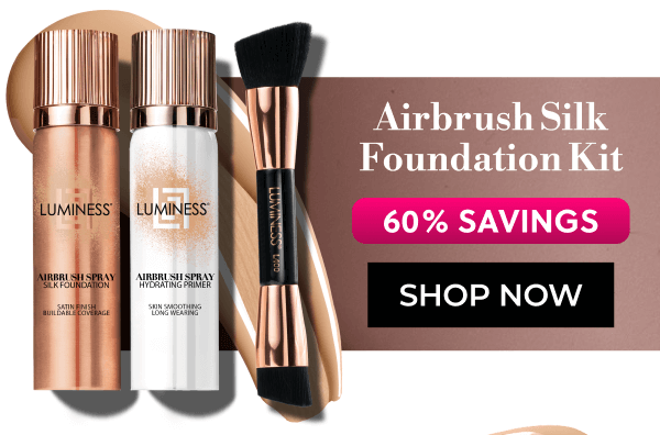 Airbrush Silk Foundation Kit | 60% SAVINGS | SHOP NOW