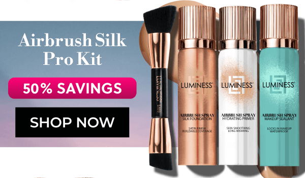 Airbrush Silk Pro Kit | 50% SAVINGS | SHOP NOW