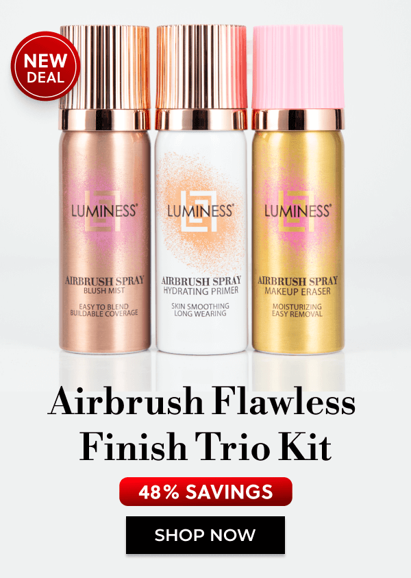 Airbrush Spray Flawless Finish Trio Kit  | 48& Savings