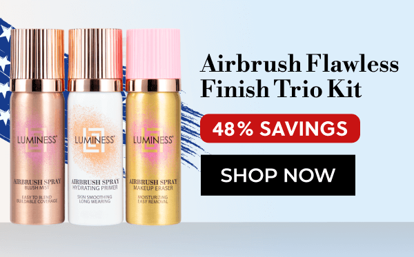 Airbrush Spray Flawless Finish Trio Kit  | 48& Savings