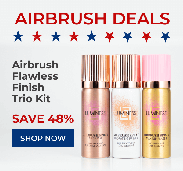 Airbrush Spray Flawless Finish Trio Kit  | 48& Savings