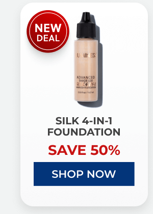 Silk 4-in-1 Advanced Airbrush Foundation  | SAVE 50% | SHOP NOW