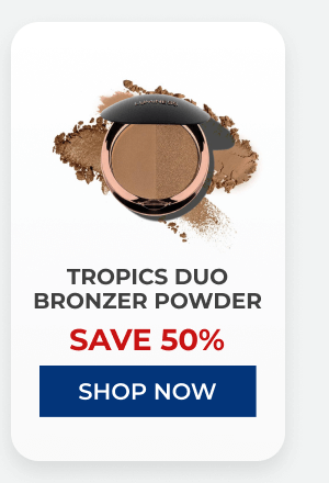 Tropics Bronzer Compact | SAVE 50%  | SHOP NOW